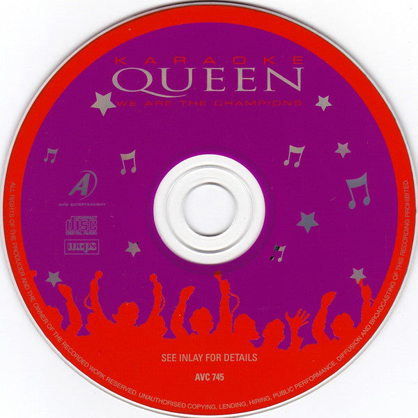 Karaoke Queen : We Are The Champions (CD, Album)
