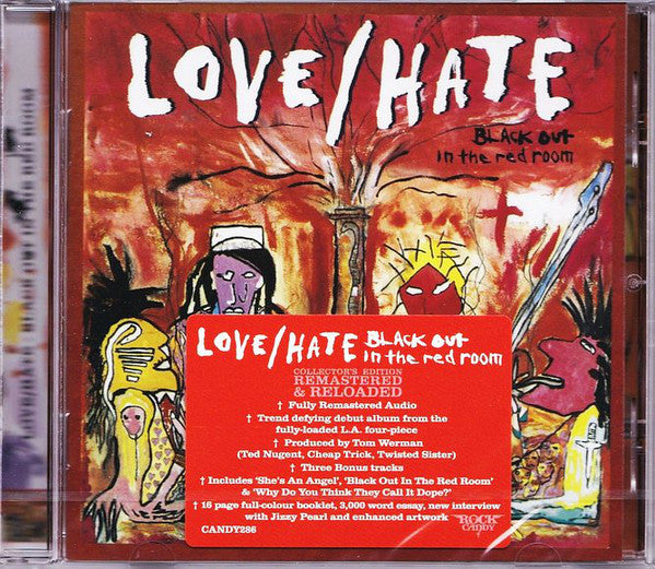 Love/Hate : Blackout In The Red Room (CD, Album, RE, RM)