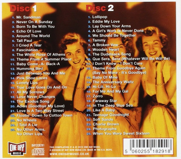 The Chordettes : Greatest Hits (2xCD, Comp)