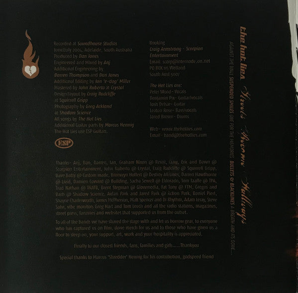 The Hot Lies : Streets Become Hallways (CD, EP)