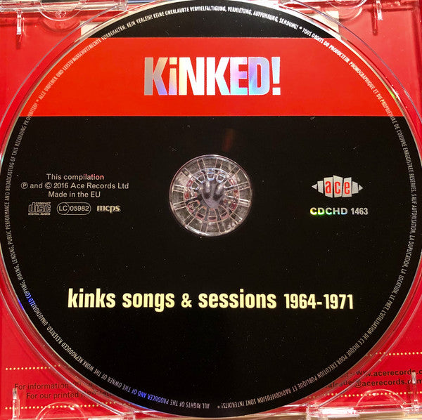 Various : Kinked! (Kinks Songs & Sessions 1964-1971) (CD, Comp)