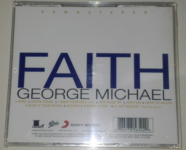 George Michael : Faith (CD, Album, RE, RM)