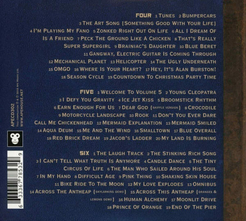 Andy Partridge : The Fuzzy Warbles Collection Volumes 4-6 (3xCD, Comp)