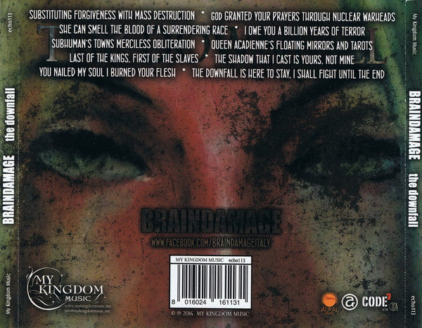 Braindamage : The Downfall (CD, Album)