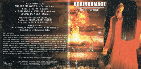 Braindamage : The Downfall (CD, Album)