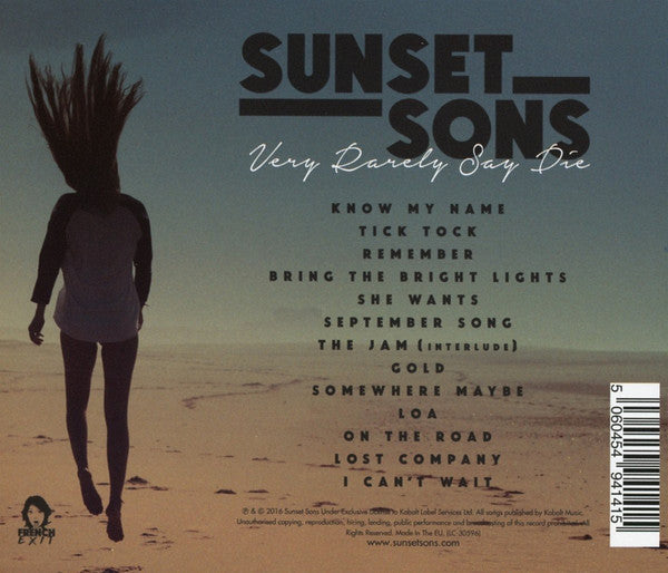 Sunset Sons : Very Rarely Say Die (CD, Album)
