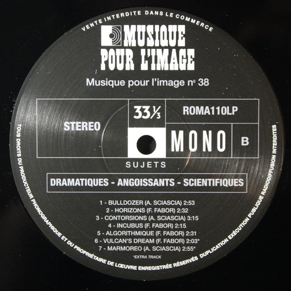 Fabio Fabor / Armando Sciascia : Infini (LP, RSD, Comp, Ltd, RM, 200)