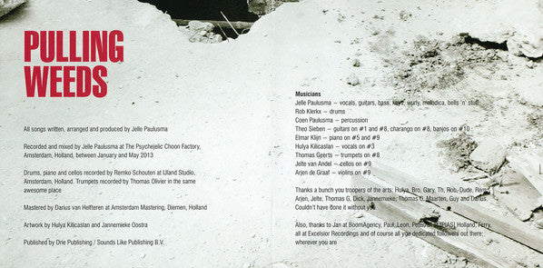 Paulusma : Pulling Weeds (CD, Album)