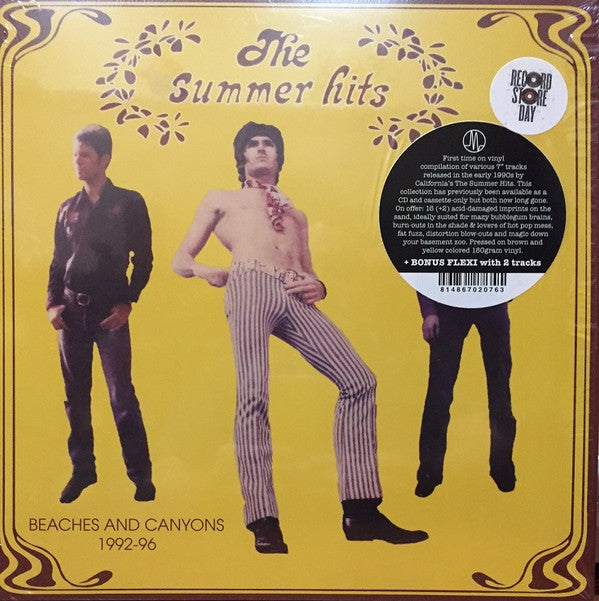 The Summer Hits : Beaches And Canyons (LP, Bro + Flexi, S/Sided, Single, Yel)
