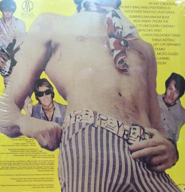 The Summer Hits : Beaches And Canyons (LP, Bro + Flexi, S/Sided, Single, Yel)