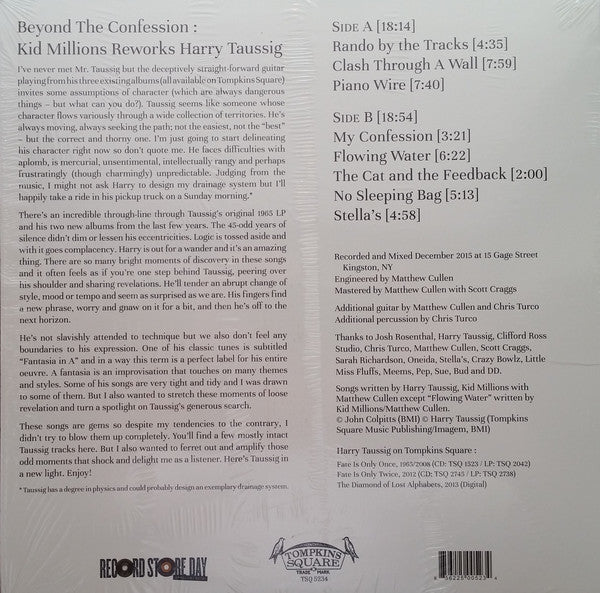 Kid Millions : Beyond The Confession: Kid Millions Reworks Harry Taussig (LP, Album)