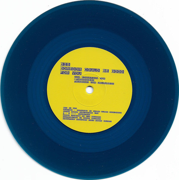 Bis  /  Big Zero : Boredom Could Be Good For You / Tear It Up And Start Again (7", Single, Ltd, Spl)