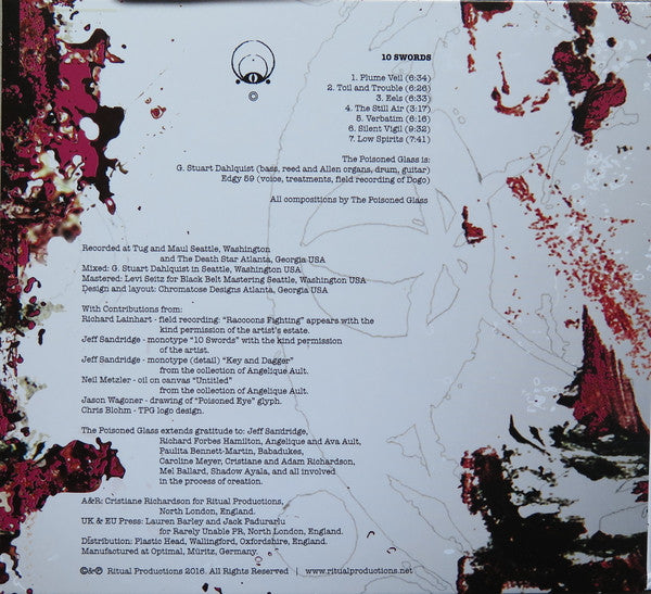 The Poisoned Glass : 10 Swords (CD, Album)