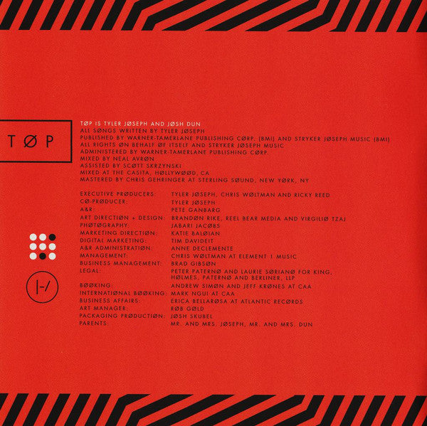 Twenty One Pilots : Blurryface (CD, Album)