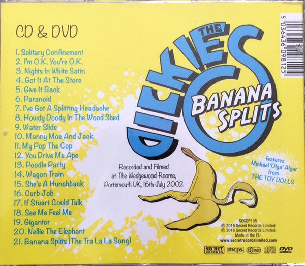 The Dickies : Banana Splits (CD, Album + DVD-V)