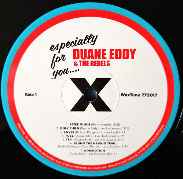Duane Eddy And The Rebels : Especially For You (LP, Album, Mono, Ltd, RE, 180)
