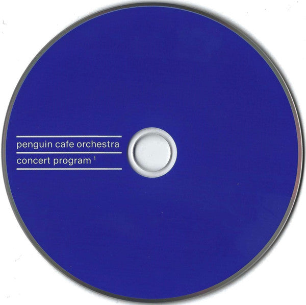 Penguin Cafe Orchestra : Concert Program (2xCD, Album, RE, RM, Dig)