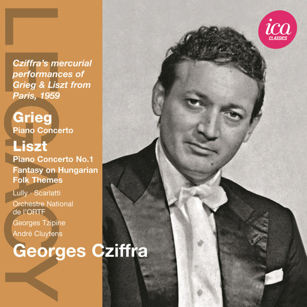 Gyorgy Cziffra : Grieg & Liszt From Paris, 1959 (CD, Comp, Mono, RM)