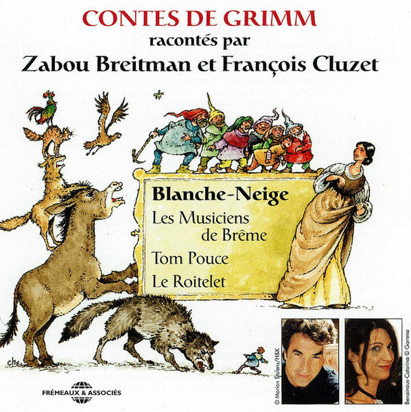 Zabou Breitman Et François Cluzet : Contes De Grimm (CD, Album)