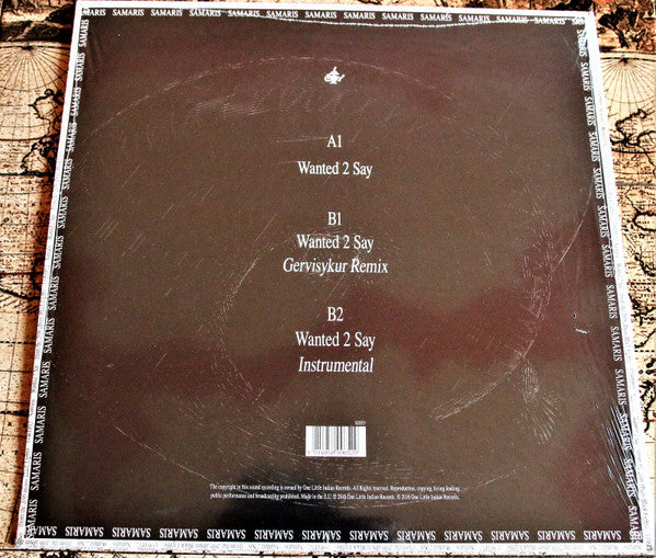 Samaris : Wanted 2 Say (12", Single)