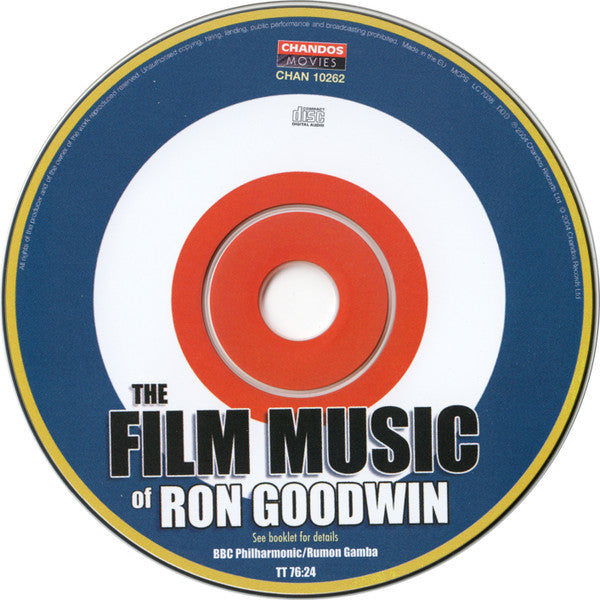 Ron Goodwin, BBC Philharmonic, Rumon Gamba : The Film Music Of Ron Goodwin (CD, Album)