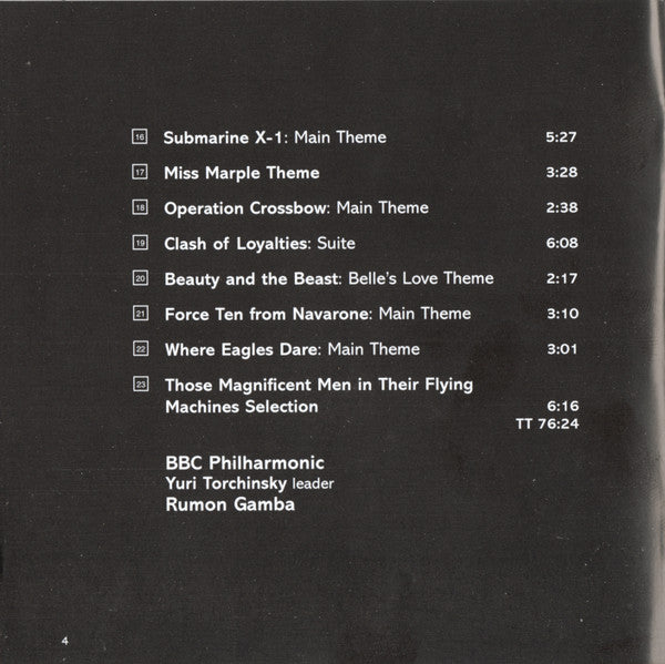 Ron Goodwin, BBC Philharmonic, Rumon Gamba : The Film Music Of Ron Goodwin (CD, Album)