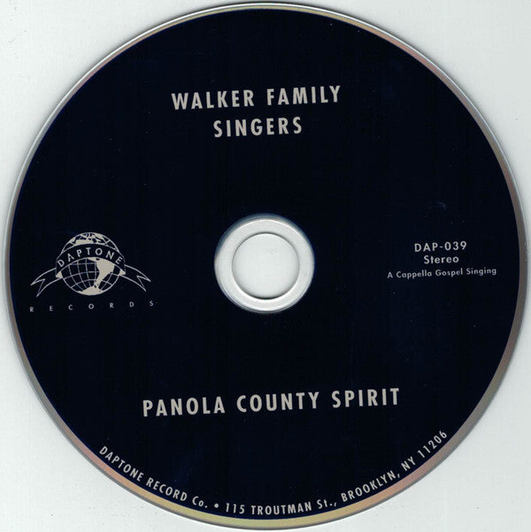 Walker Family Singers : Panola County Spirit (CD, Album)