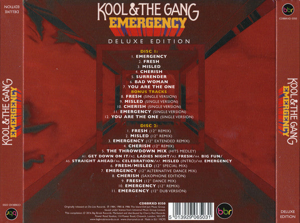 Kool & The Gang : Emergency (2xCD, Album, Dlx, RE)