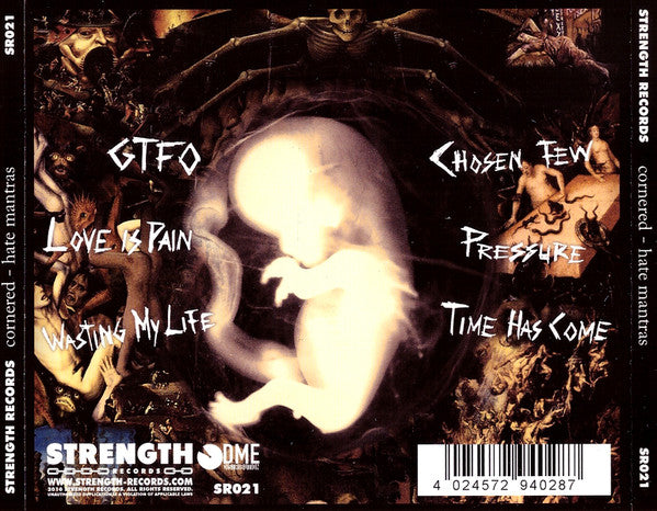 Cornered (2) : Hate Mantras (CD, EP)