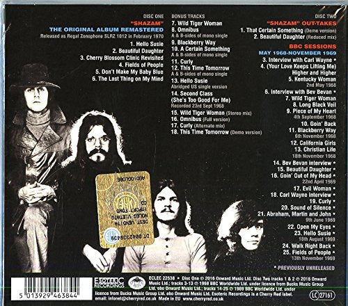 The Move : Shazam (CD, Album, Mono, RE, RM + CD, Mono + Dlx)