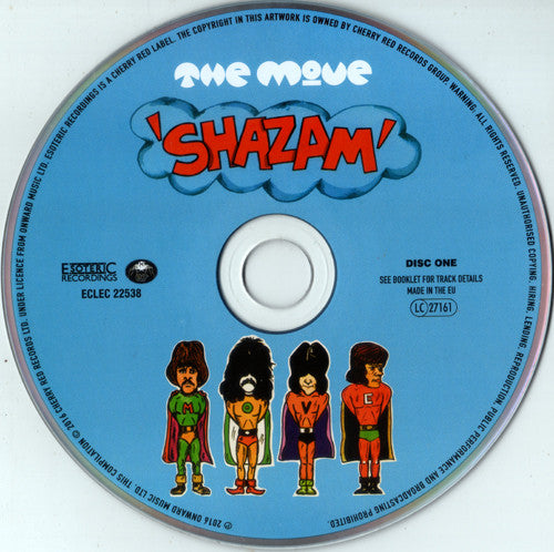 The Move : Shazam (CD, Album, Mono, RE, RM + CD, Mono + Dlx)