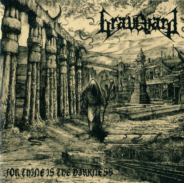 Graveyard (4) : ...For Thine Is The Darkness (CD, Album, Sli)