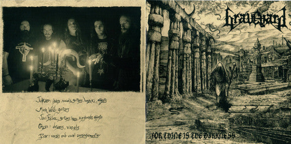 Graveyard (4) : ...For Thine Is The Darkness (CD, Album, Sli)