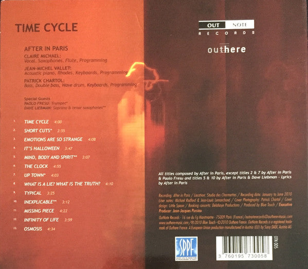 After in Paris : Time Cycle (CD, Album)