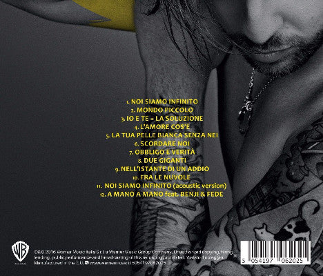 Alessio Bernabei : Noi Siamo Infinito (CD, Album)