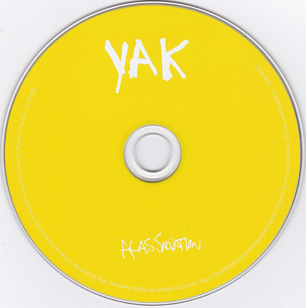 Yak (4) : Alas Salvation (CD, Album)