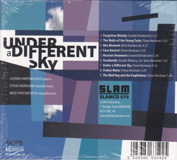 Leonid Vintskevich, Steve Kershaw, Nick Vintskevich : Under A Different Sky (CD, Album)