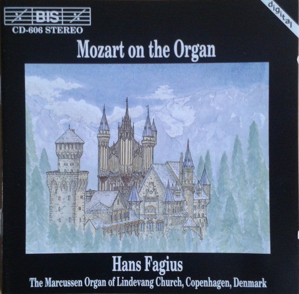 Hans Fagius : Mozart On The Organ (CD, Album, RE)