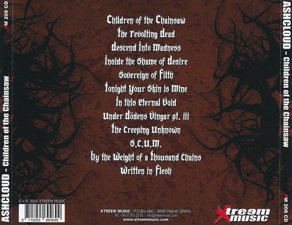 Ashcloud : Children Of The Chainsaw (CD, Album)