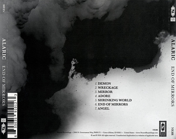 Alaric (3) : End Of Mirrors (CD, Album)