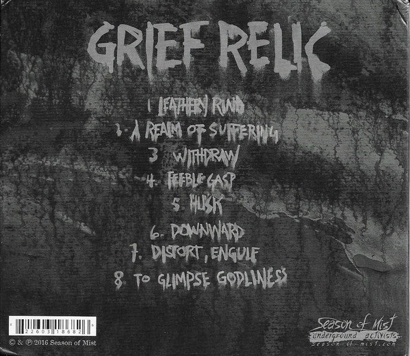 Withered : Grief Relic (CD, Album)