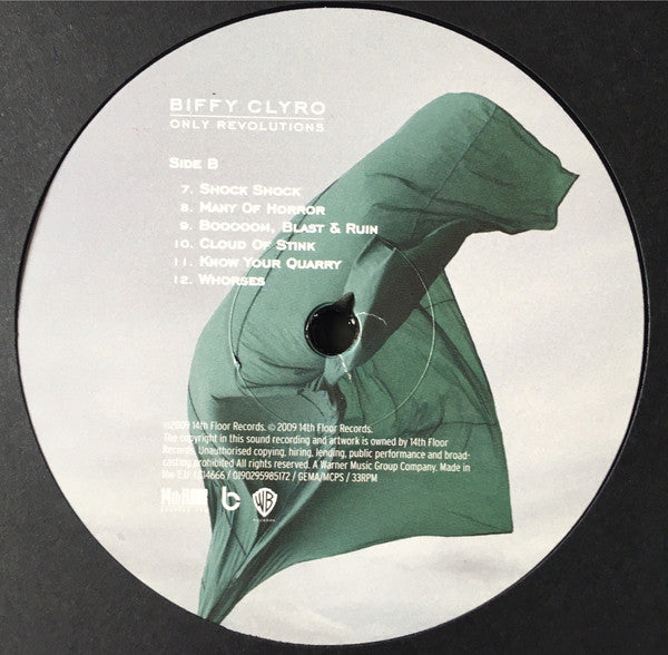 Biffy Clyro : Only Revolutions (LP, Album, RE)