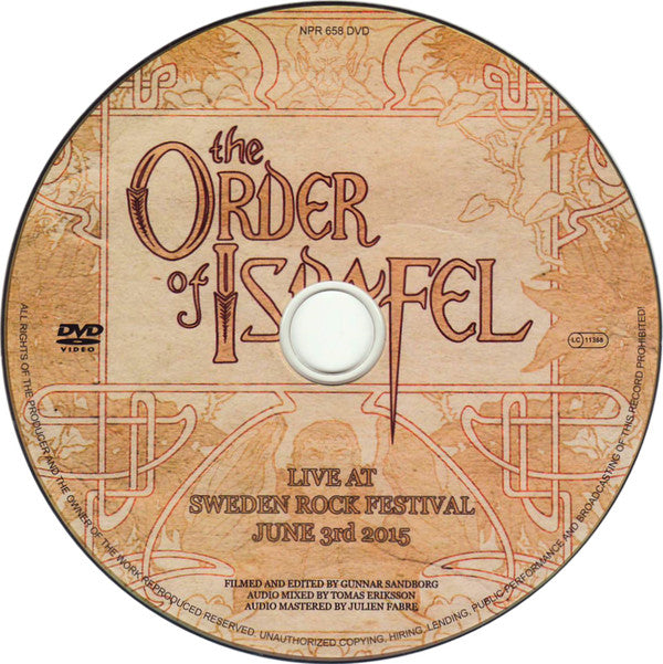 The Order Of Israfel : Red Robes (CD, Album + DVD-V + Ltd, Dig)