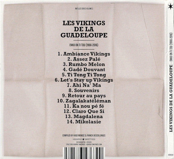 Les Vikings De La Guadeloupe : Enko On Ti Tou (1966-2016) (CD, Comp)
