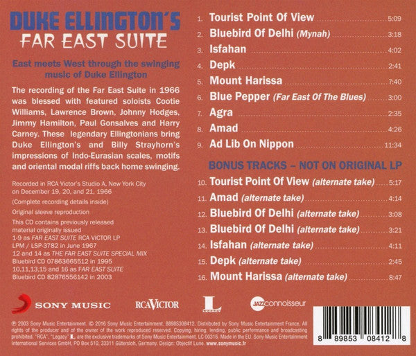 Duke Ellington : Duke Ellington's Far East Suite (CD, Album, RE, RM)