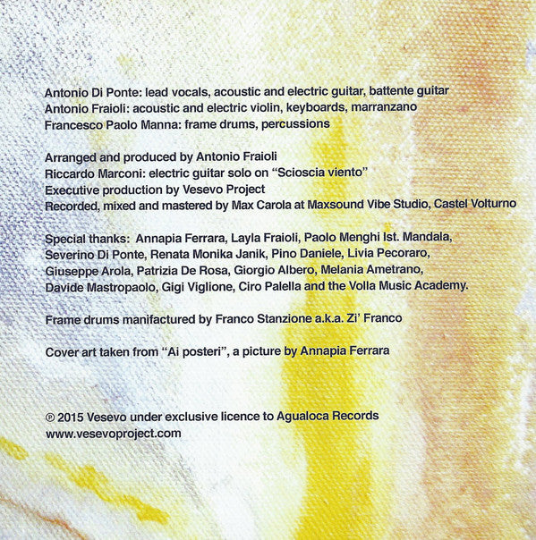 Vesevo : Vesevo (CD, Album)