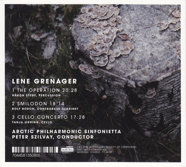 Lene Grenager : Smilodon (CD, Album)