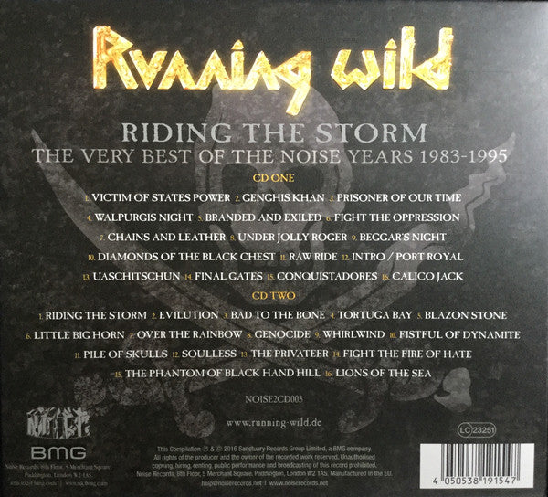 Running Wild : Riding The Storm (The Very Best Of The Noise Years 1983-1995) (2xCD, Comp)