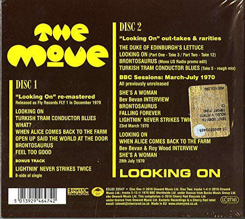 The Move : Looking On (CD, Album, RE, RM + CD, Mono, RM + Dlx, Dig)