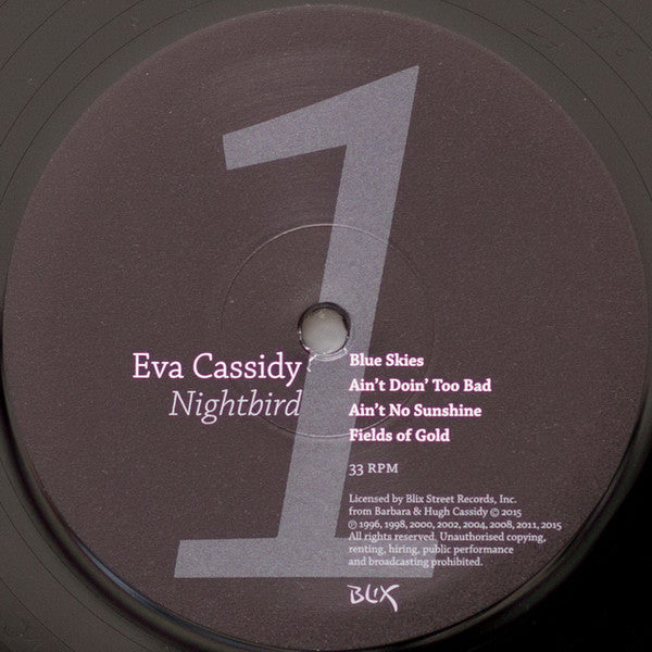 Eva Cassidy : Nightbird (4xLP, Album, RM, 180)